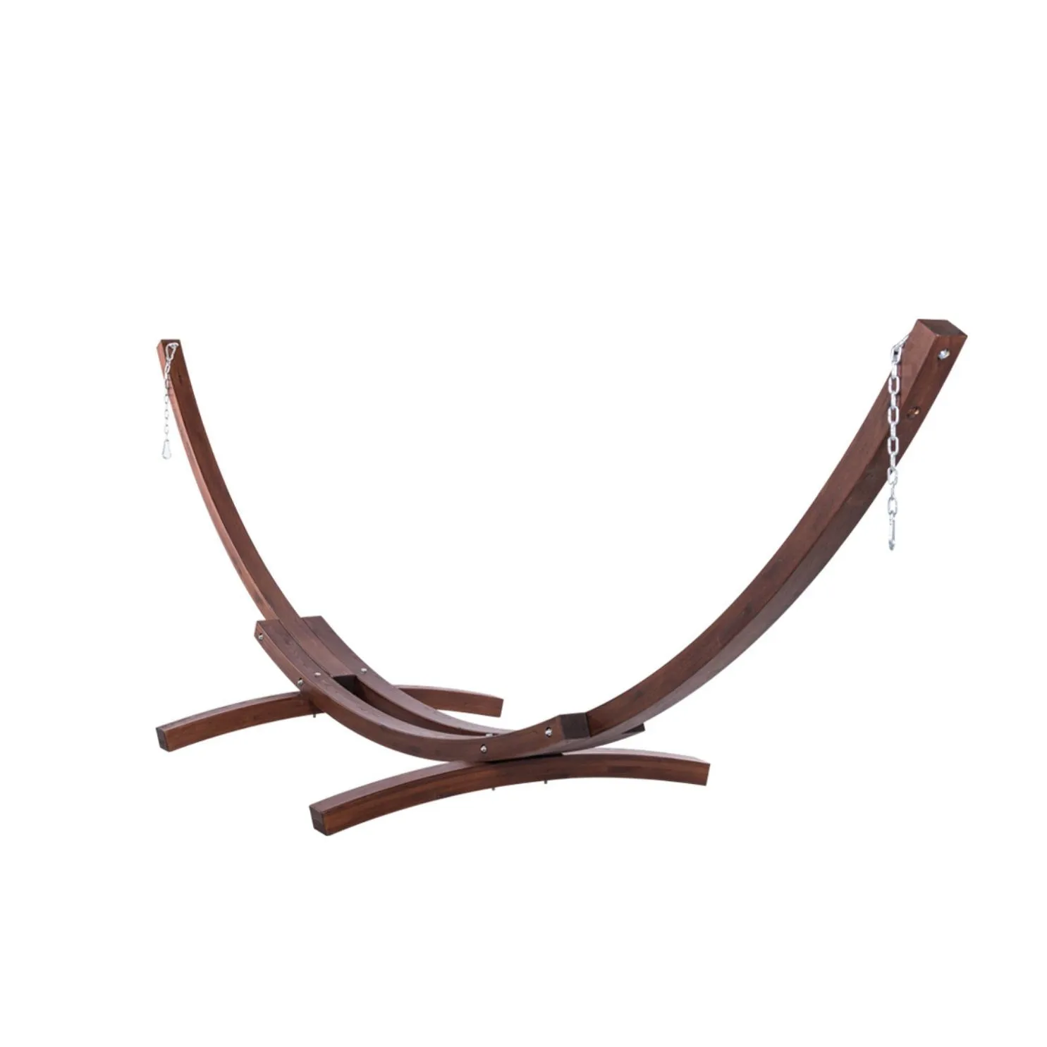 10 FT Hardwood Arc Hammock Stand