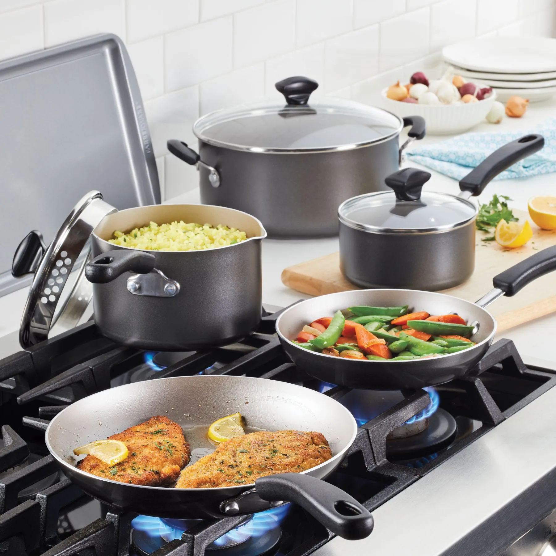 15-Piece Nonstick Cookware Set