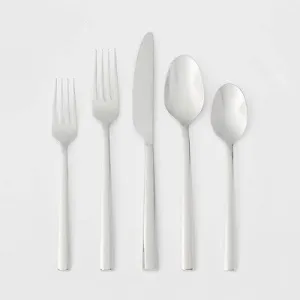 20pc Valona 18/10 Stainless Steel Flatware Set - Threshold Signature