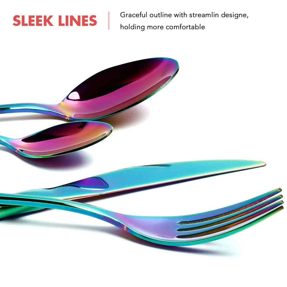 24pcs Gradient Tableware Set