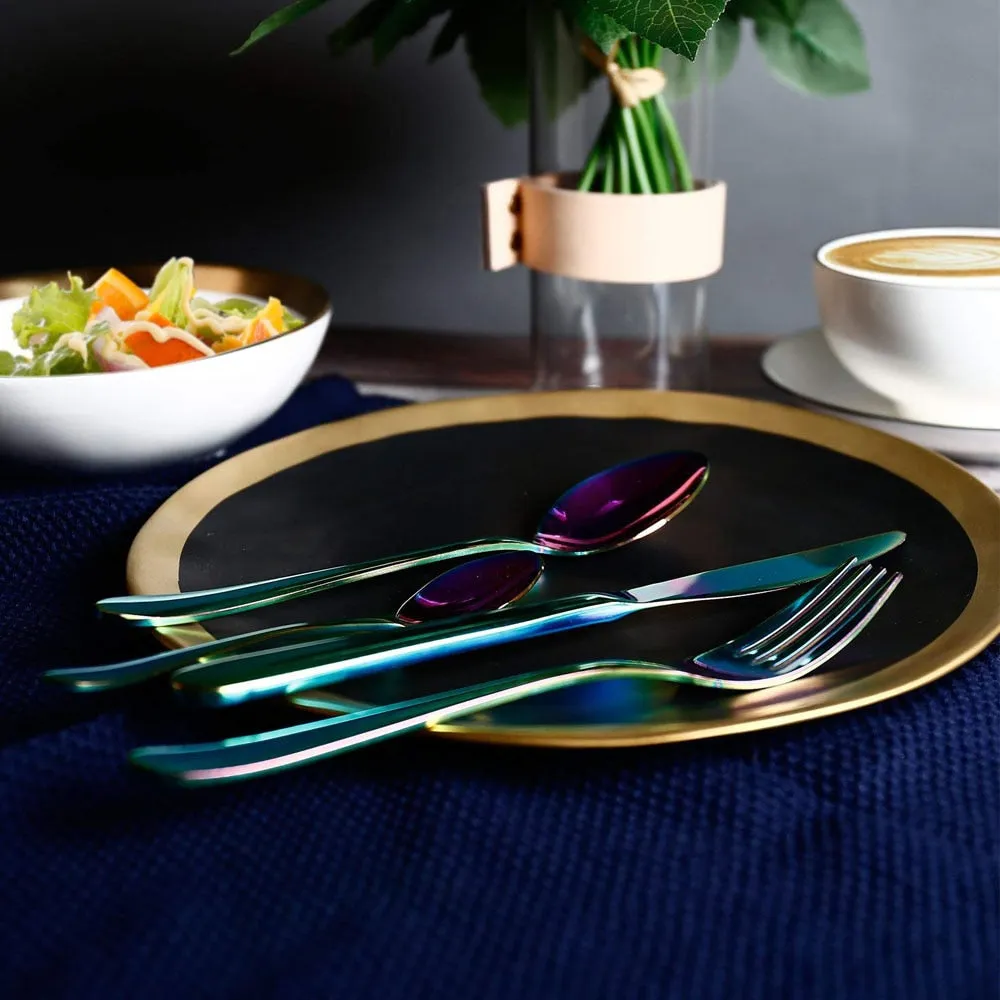 24pcs Gradient Tableware Set