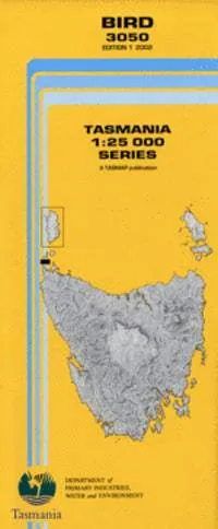 3050 Bird Topographic Map (1st Edition) by TasMap (2002)