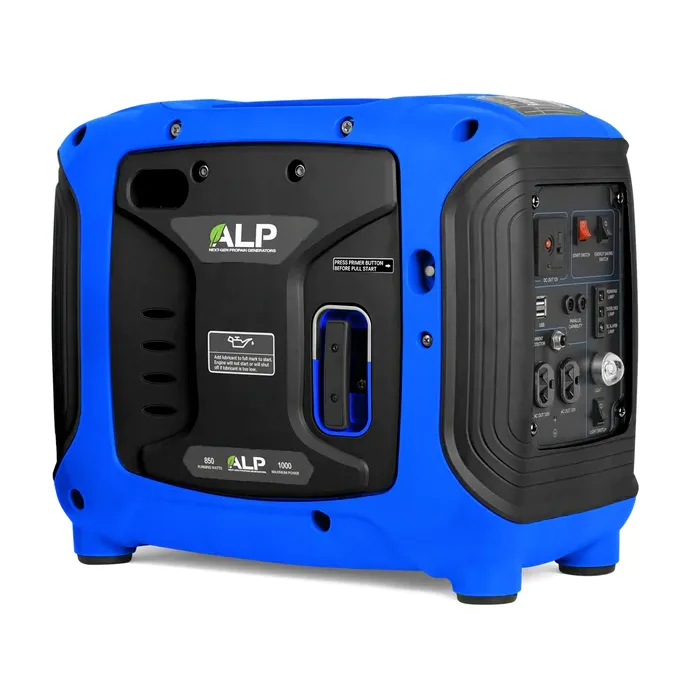 ALP 850W/1000W Propane Powered Inverter Generator New