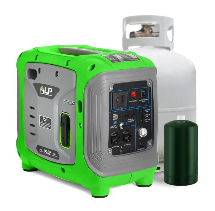 ALP 850W/1000W Propane Powered Inverter Generator New