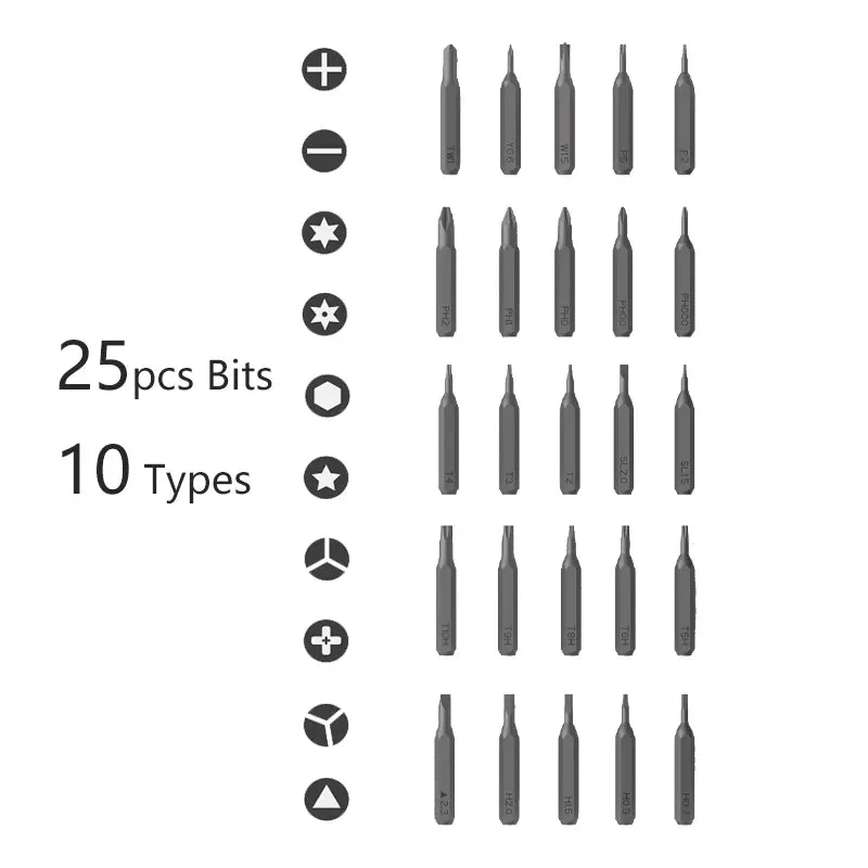 ATuMan E1 Electric Precision Screwdriver Set