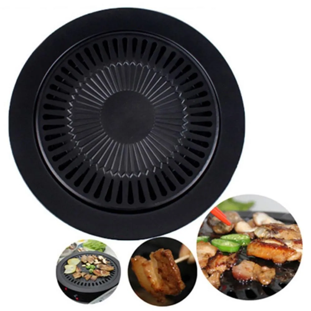 Barbecue Plate Smokeless Non-stick Stovetop Barbecue Grill Pan