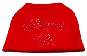 Birthday Girl Rhinestone Shirt Red S (10)