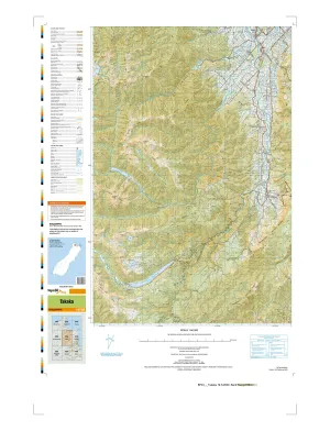 BP24 - Takaka Topo50 map