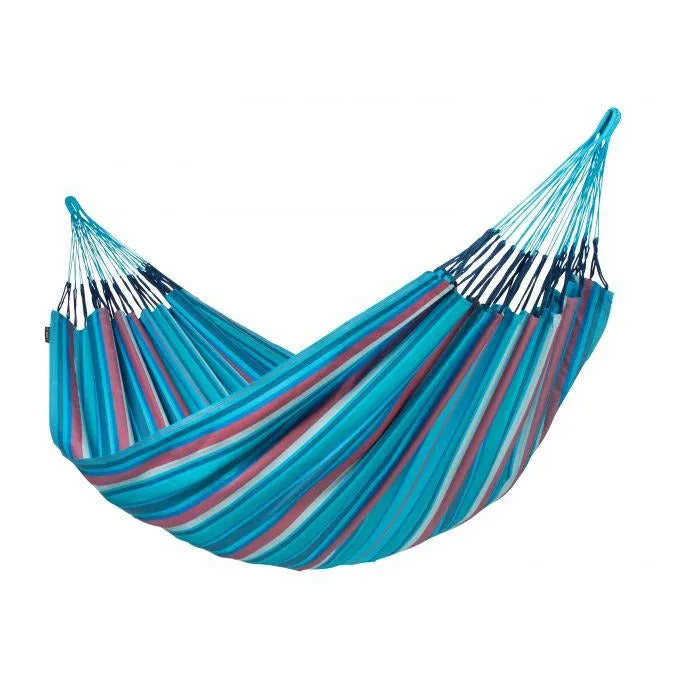 Brisa Weather-Resistant Classic Hammock - Blue Wave - by La Siesta