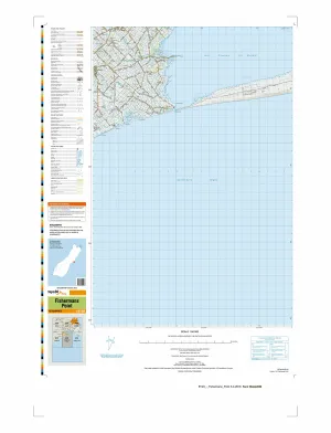 BY23 - Fishermans Point Topo50 map