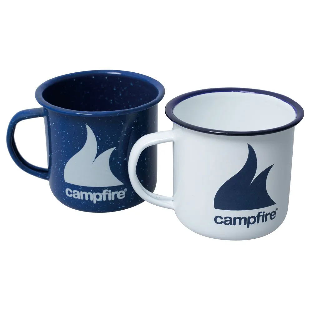 Campfire Navy Enamel Camp Mug - 8cm