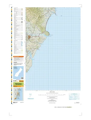 CD18 - Palmerston Topo50 map