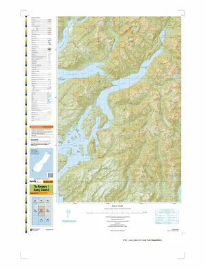 CF05 - Te Awaroa/Long Sound Topo50 map