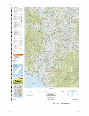 CF08 - Tuatapere Topo50 map