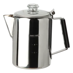 Coghlans 9 Cup Coffee Pot - Stainless Steel