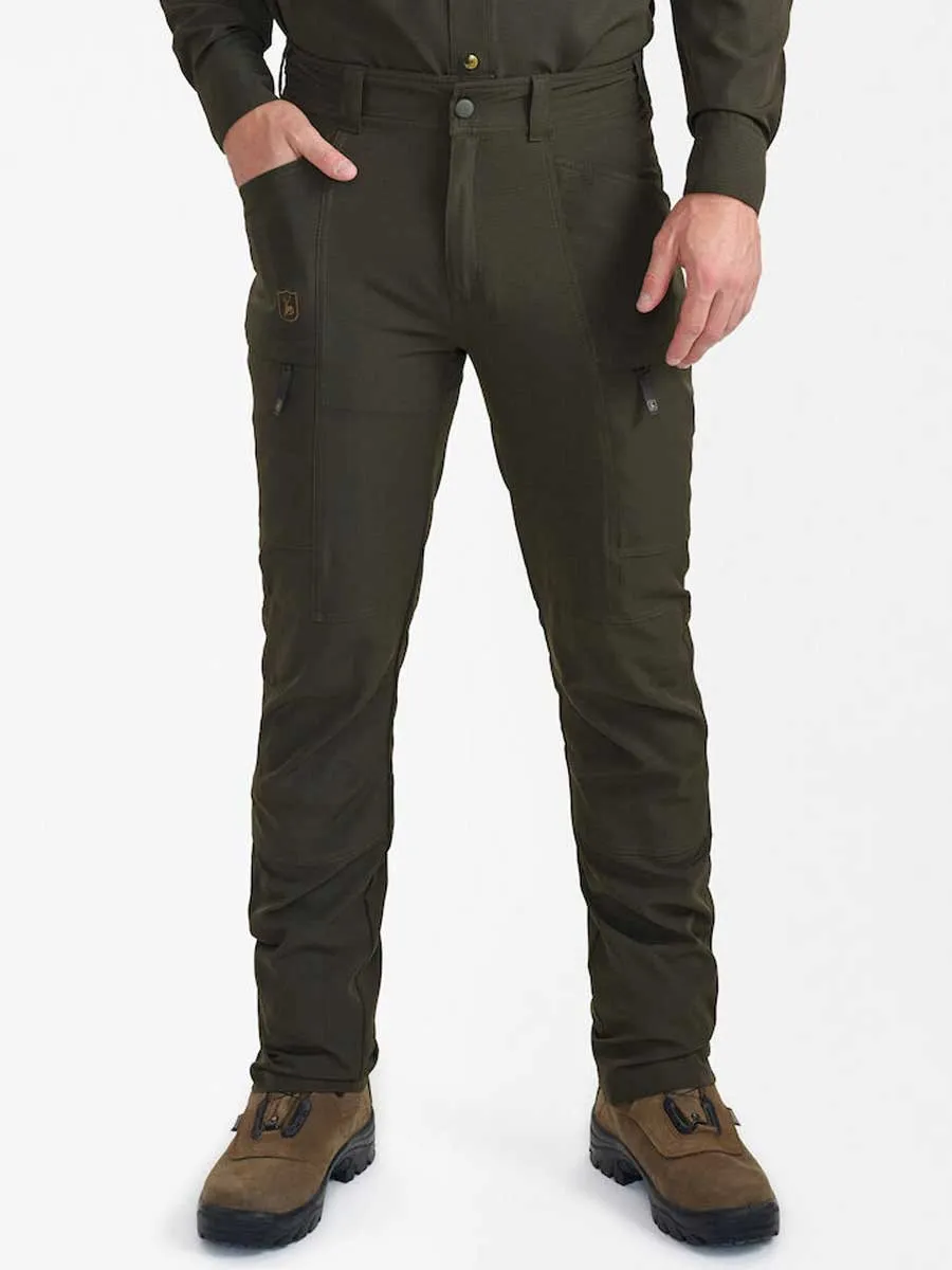 DEERHUNTER Canopy Trousers - Men's - Forest Green