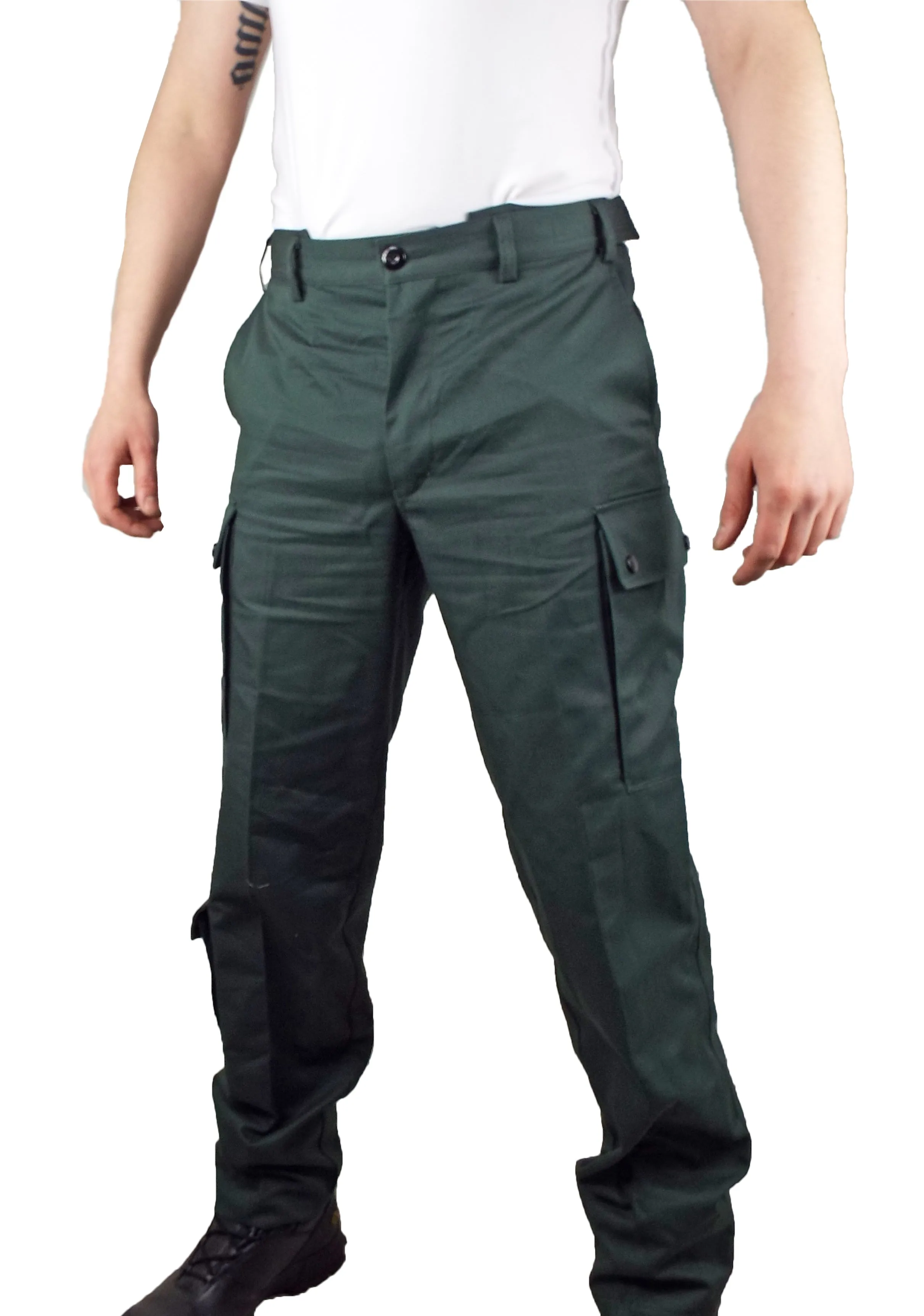 Dutch Military - Green Six Pocket Combat Trousers - Grade 1