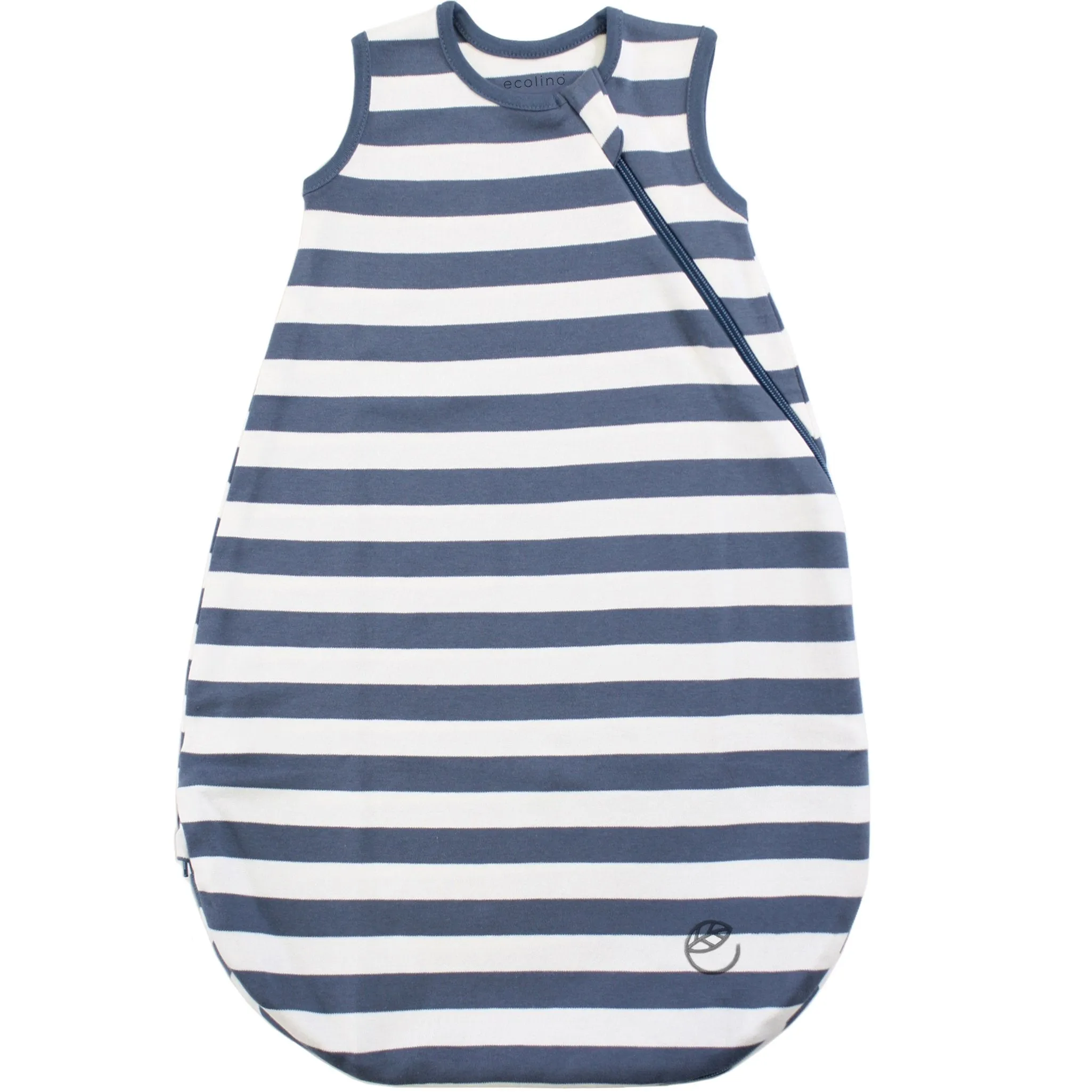 Ecolino Organic Cotton Basic Baby Sleep Bag or Sack, Deep Blue