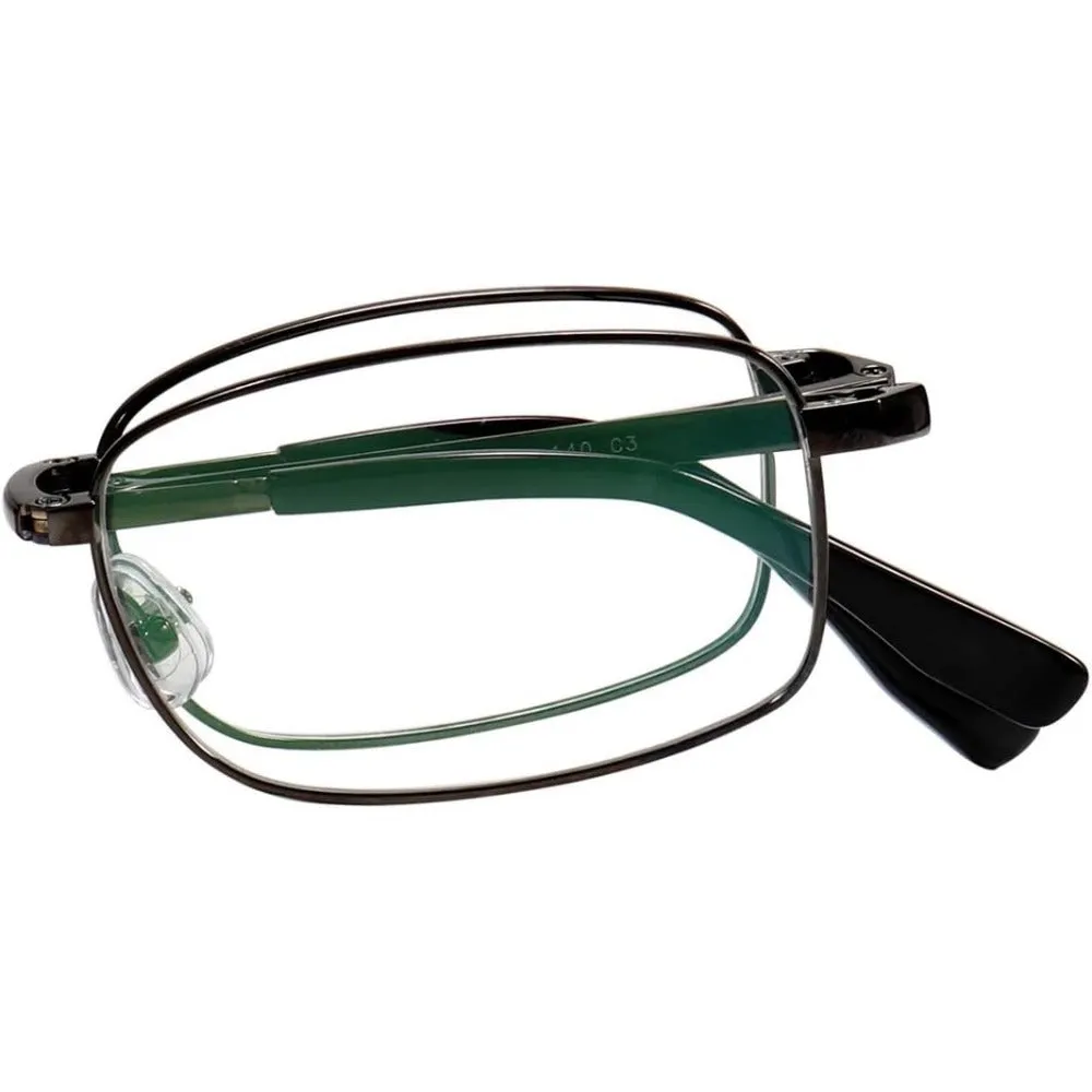 Foldable Pure Titanium Glasses Optical Frame for Men A8935