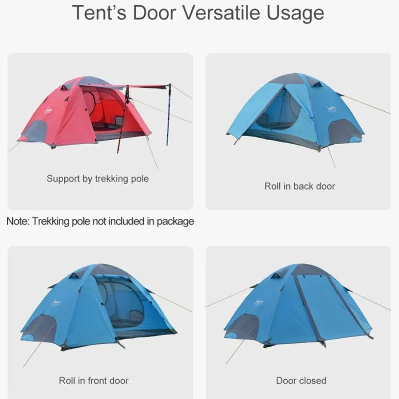 Four-Season Tent with Snow Skirt