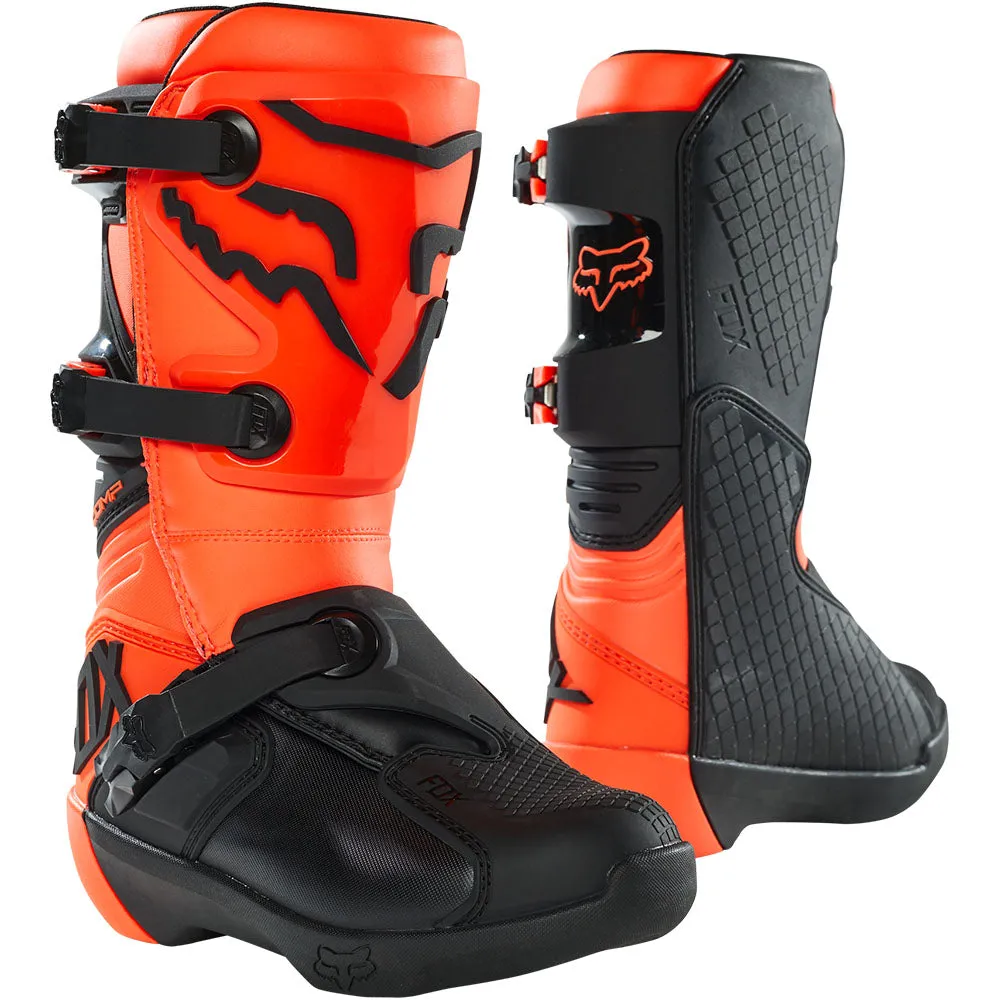 Fox Youth Comp-Y Boots (Fluo Orange)