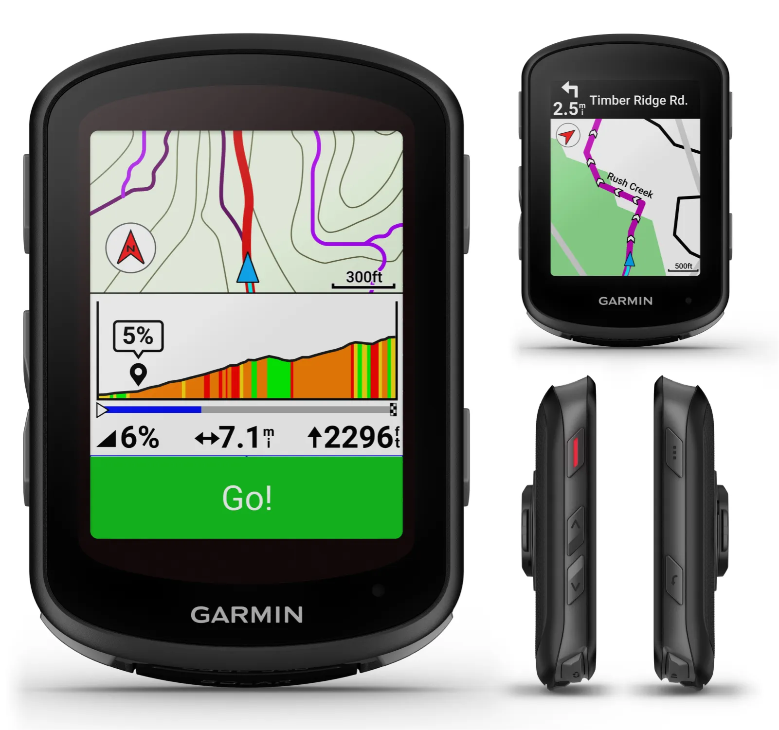 Garmin Edge 540 Series GPS Cycling Computer, Button Controls, Advanced Navigation