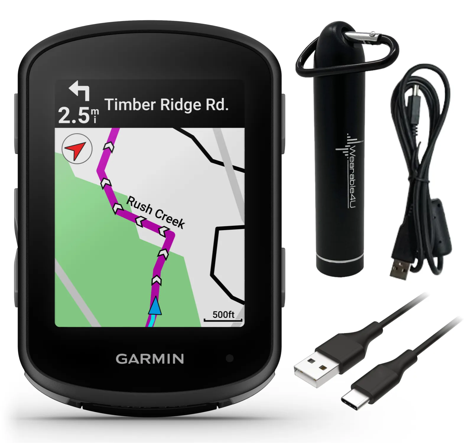 Garmin Edge 540 Series GPS Cycling Computer, Button Controls, Advanced Navigation