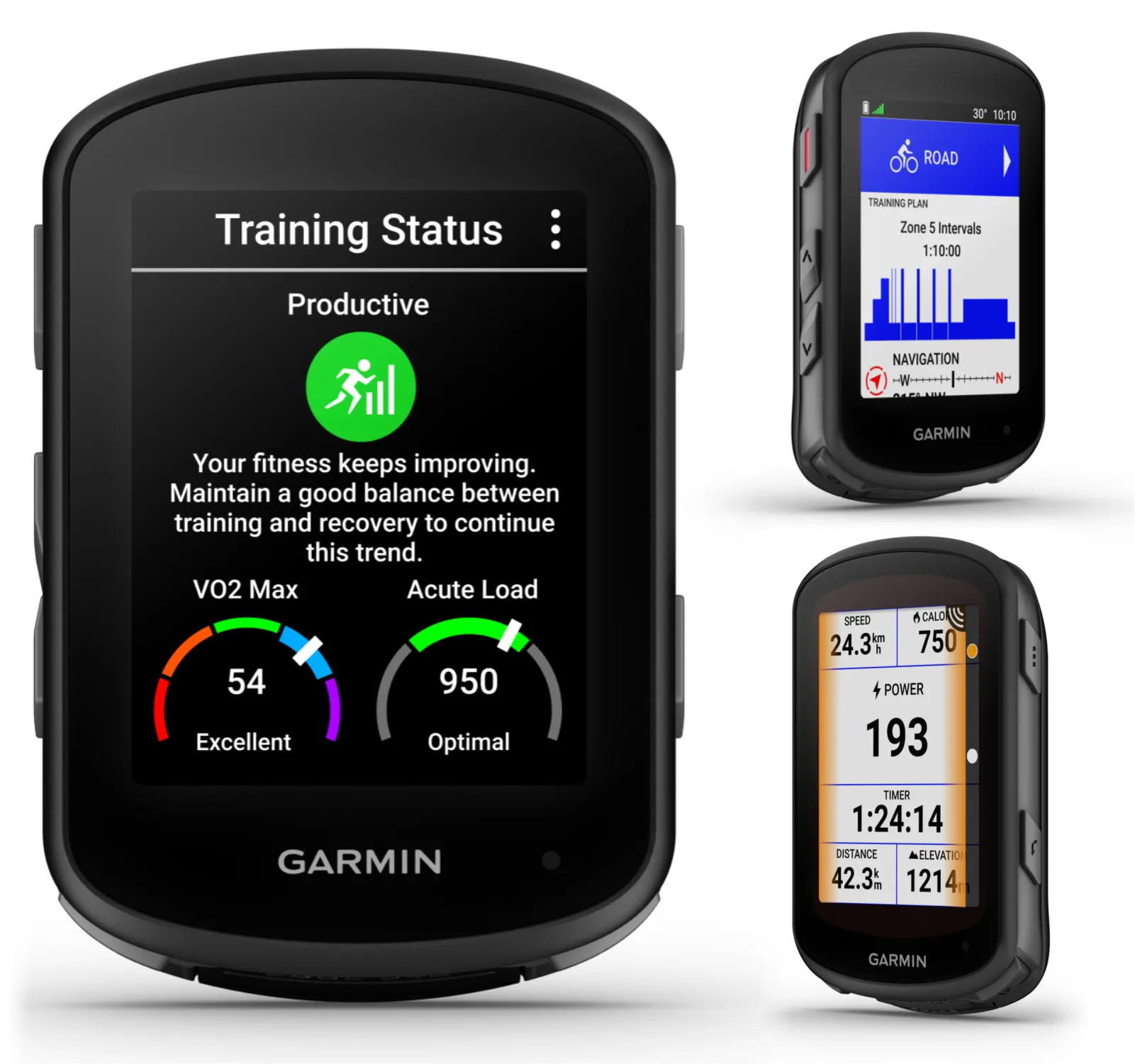 Garmin Edge 540 Series GPS Cycling Computer, Button Controls, Advanced Navigation