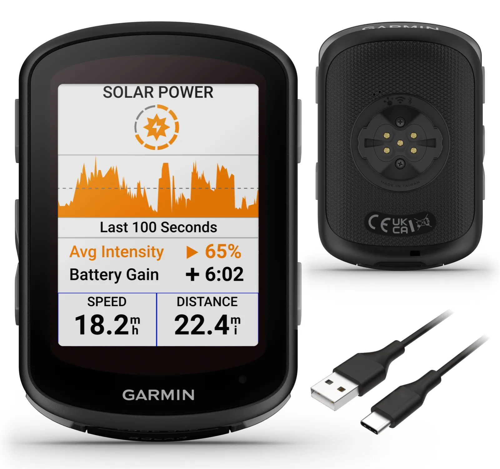 Garmin Edge 540 Series GPS Cycling Computer, Button Controls, Advanced Navigation