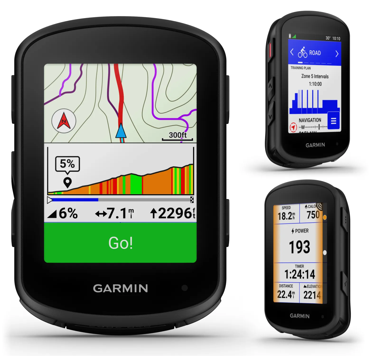 Garmin Edge 840 GPS Cycling Computer, Touchscreen, Button Controls, Advanced Navigation