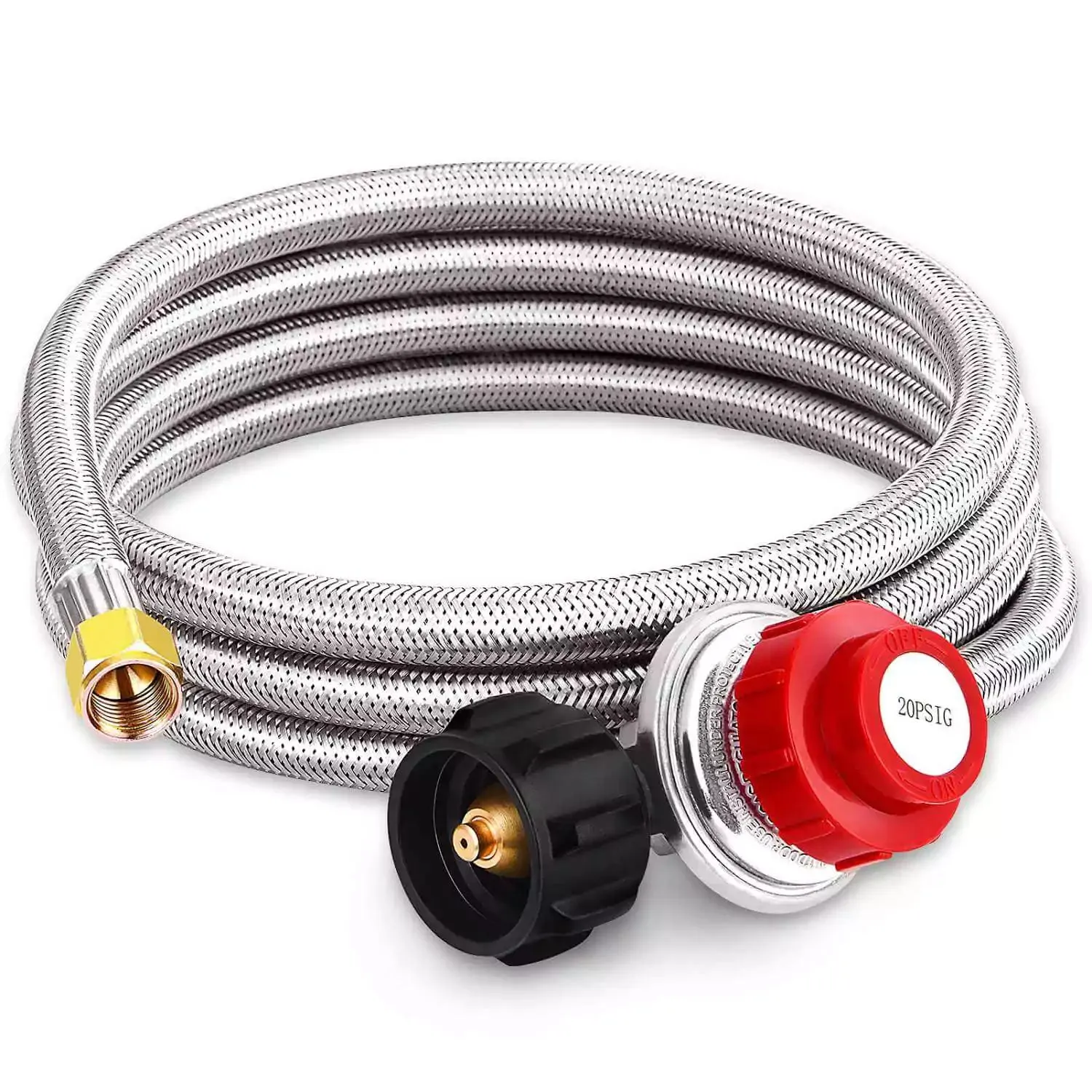 High Pressure Propane Regulator, 8ft Hose