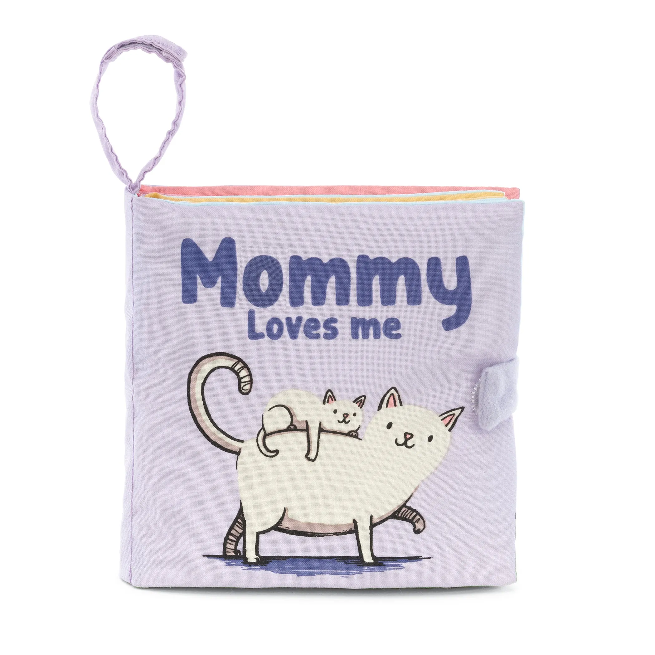 Jellycat 'Mommy Loves Me' Soft Book