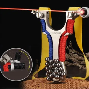 Laser Aiming Magnetic High Precision Alloy Slingshot Catapult Gulel