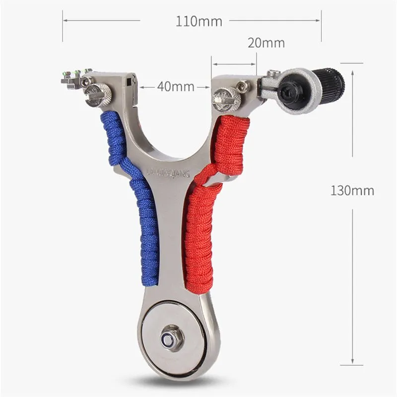 Laser Aiming Magnetic High Precision Alloy Slingshot Catapult Gulel