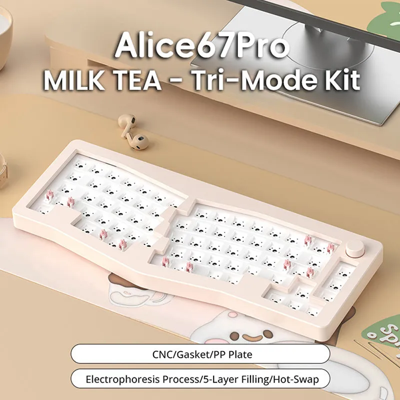 MONKA Alice67 Pro Aluminum CNC DIY Kit