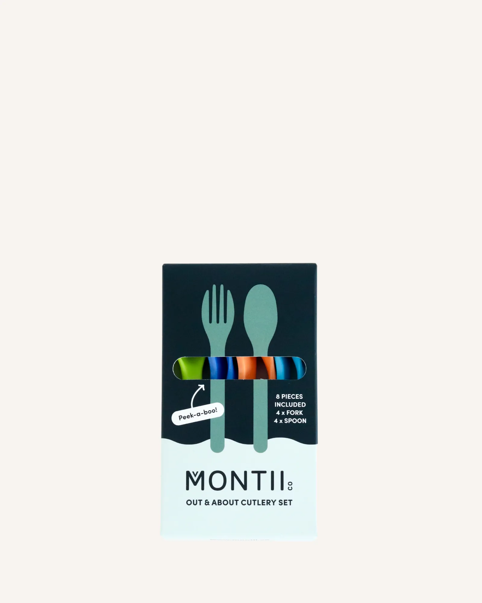 MontiiCo Out & About Cutlery Set - Burst