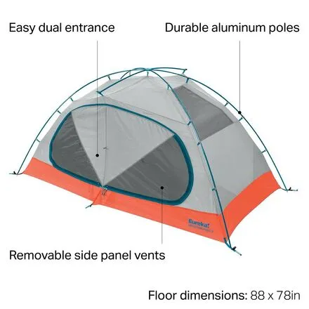 Mountain Pass Tent: 3 Person, 4 Season Eureka!, One Color