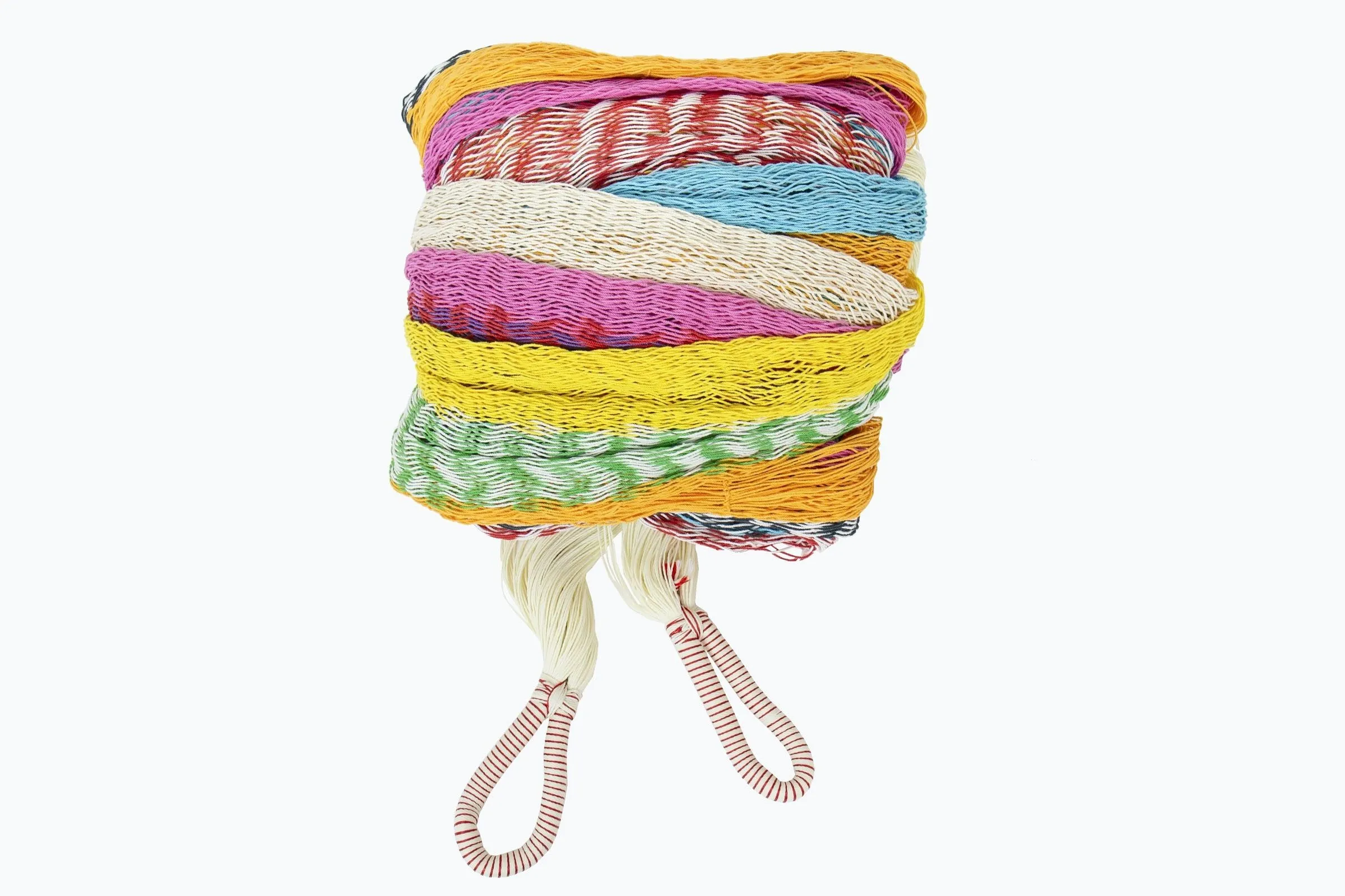 Multi colour stripe hammock