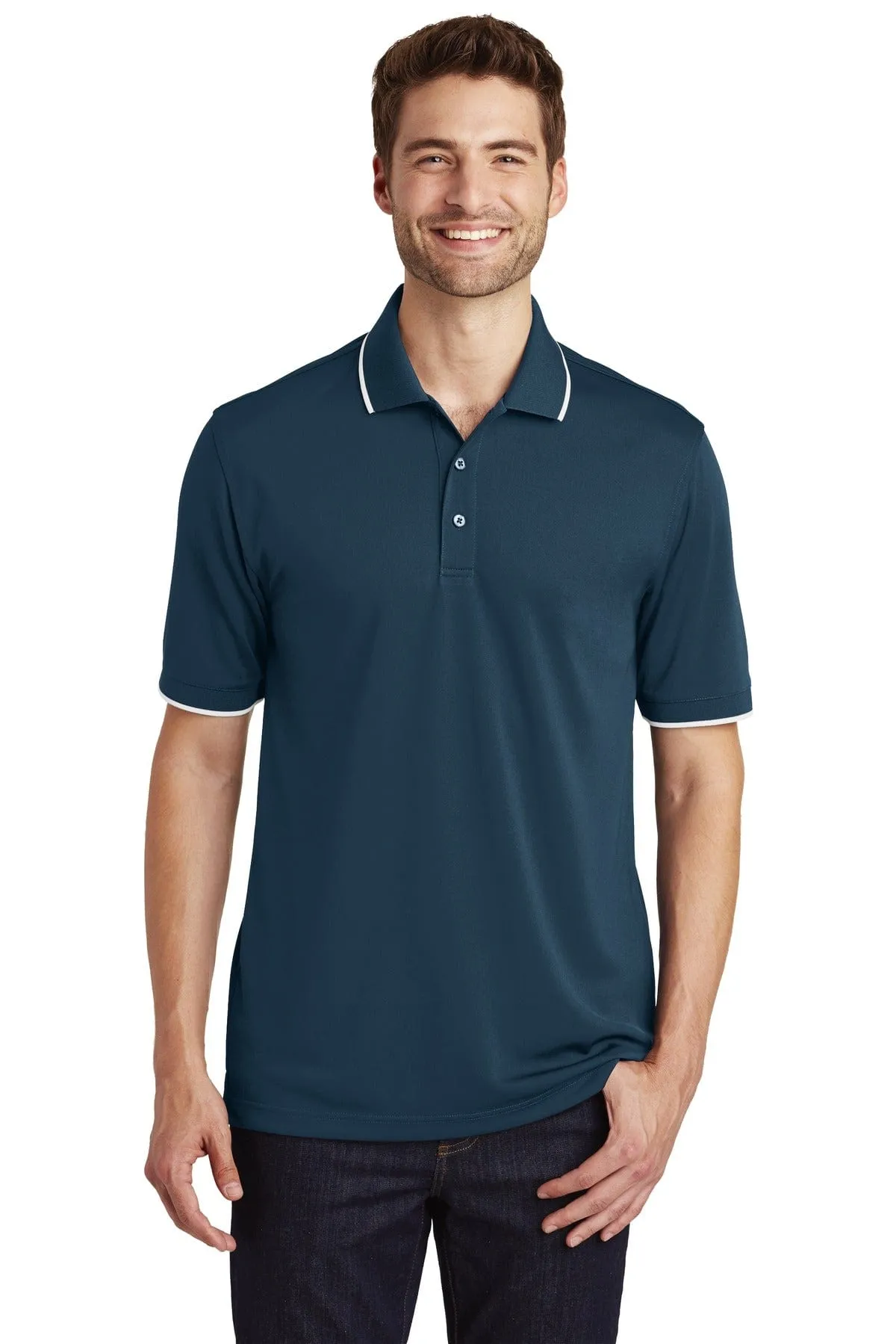 Port Authority ®  Dry Zone ®  UV Micro-Mesh Tipped Polo. K111