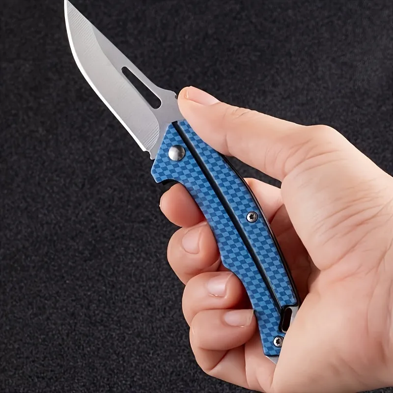 Portable Stainless Steel Folding Knife for Outdoor Camping