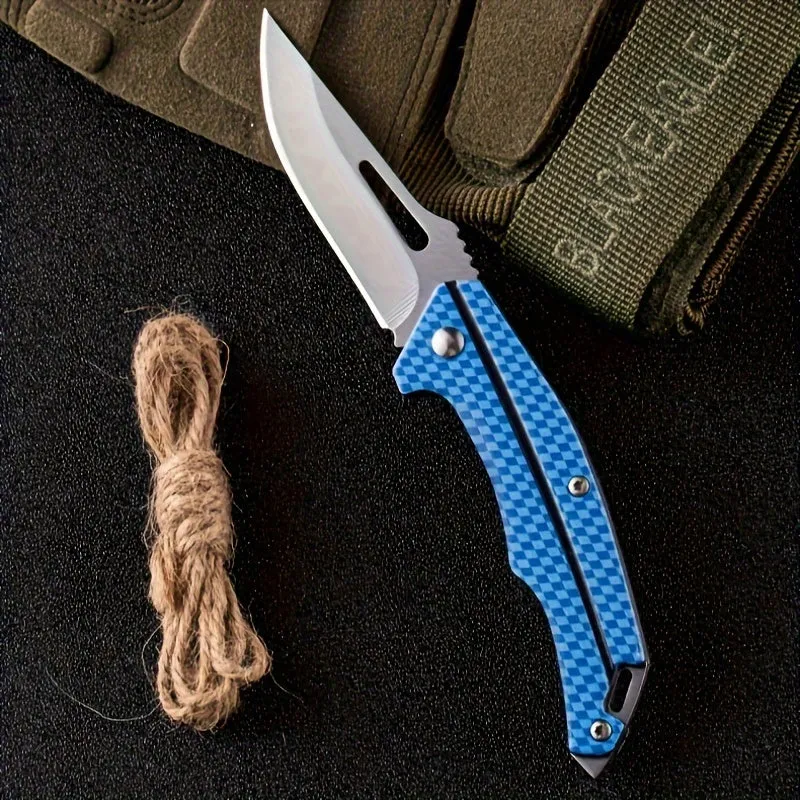 Portable Stainless Steel Folding Knife for Outdoor Camping