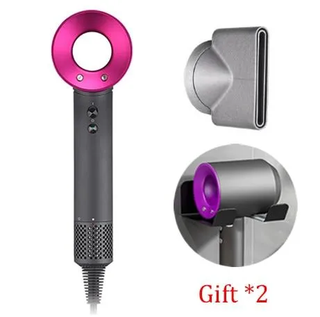 Professional Hair Dryer Leafless High Speed Hairdryer 220V Home Temeperature Control Salon Dryer Wind Negative Ionic Blow Dryer