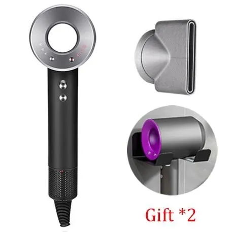 Professional Hair Dryer Leafless High Speed Hairdryer 220V Home Temeperature Control Salon Dryer Wind Negative Ionic Blow Dryer