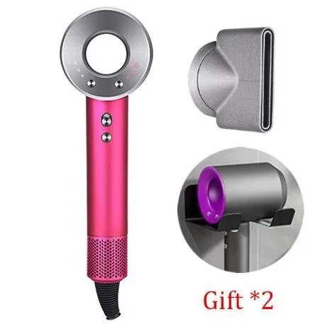 Professional Hair Dryer Leafless High Speed Hairdryer 220V Home Temeperature Control Salon Dryer Wind Negative Ionic Blow Dryer