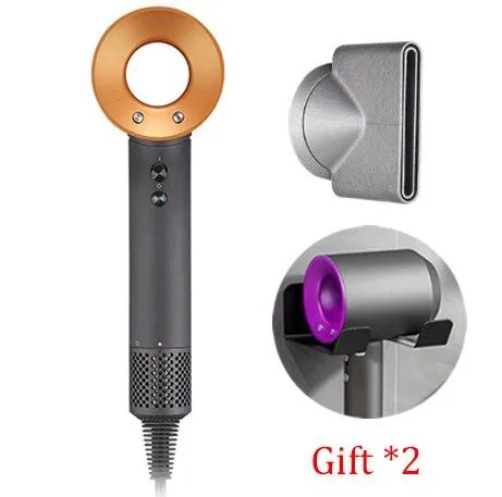 Professional Hair Dryer Leafless High Speed Hairdryer 220V Home Temeperature Control Salon Dryer Wind Negative Ionic Blow Dryer