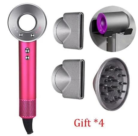 Professional Hair Dryer Leafless High Speed Hairdryer 220V Home Temeperature Control Salon Dryer Wind Negative Ionic Blow Dryer