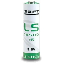 Saft LS14500 3.6v battery