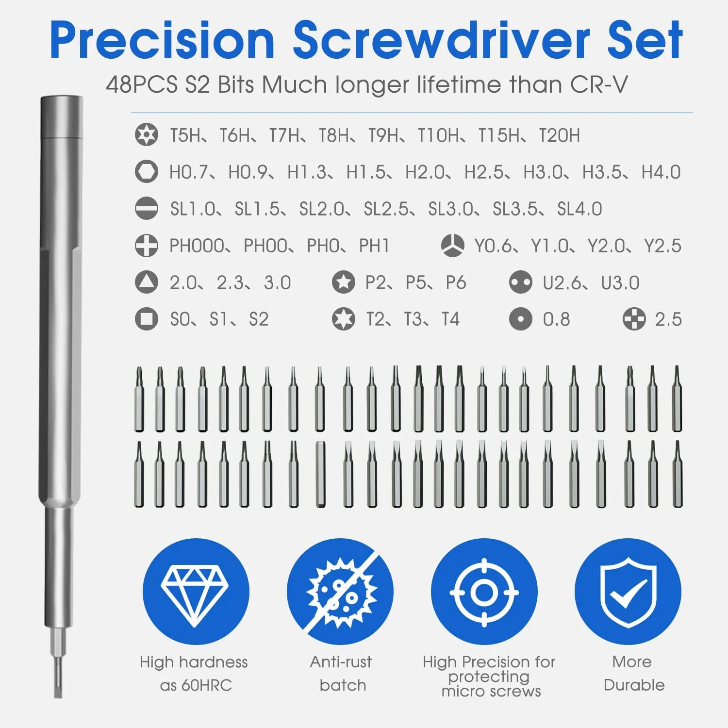 Screw Driver Kit (24 Magnetic Bits)