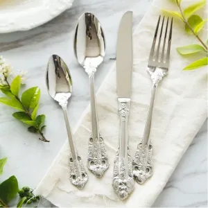 Silver Royal Cutlery Stainless Steel Dinnerware Set