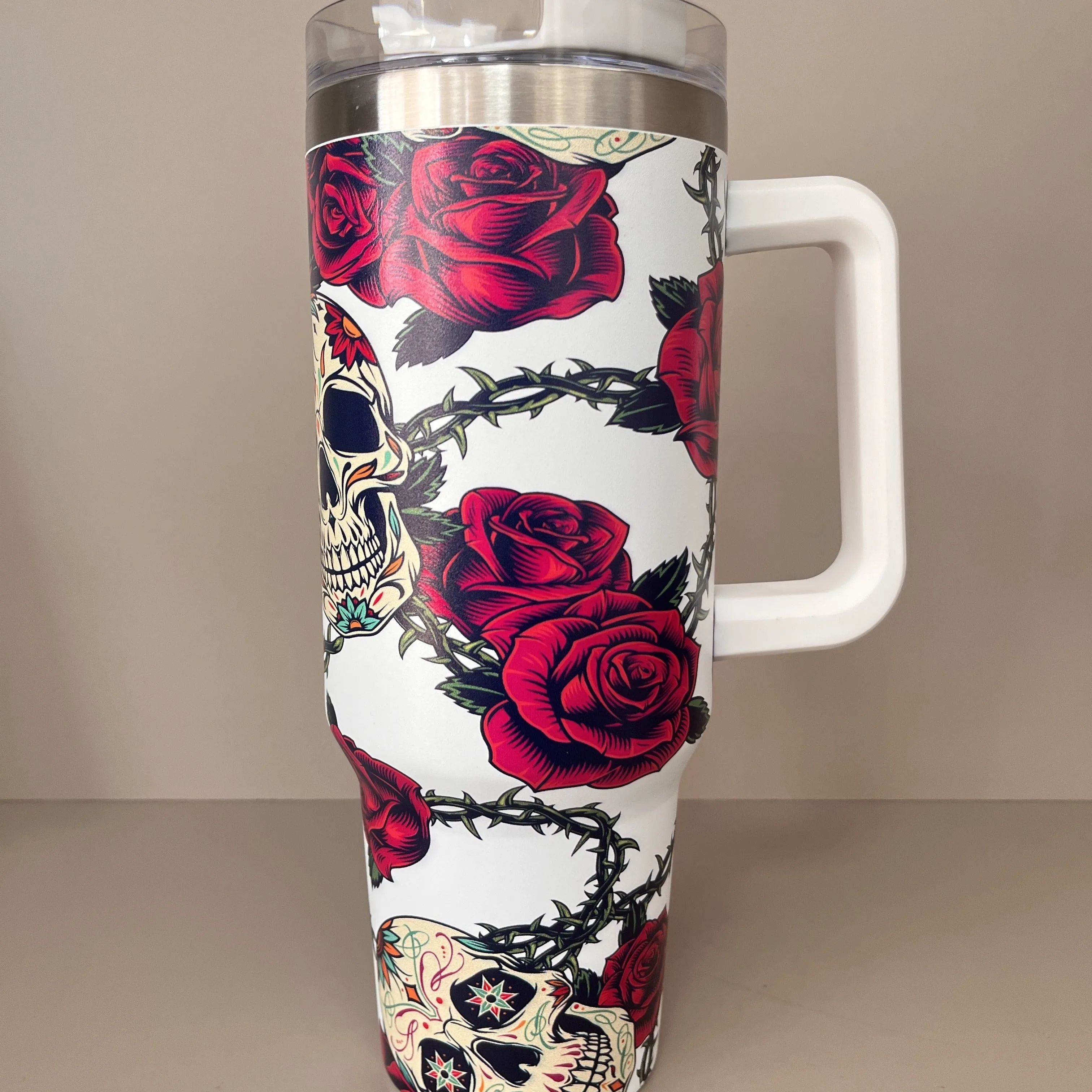 Simply Gorgeous: Beautiful Stainless Steel Tumbler 40oz